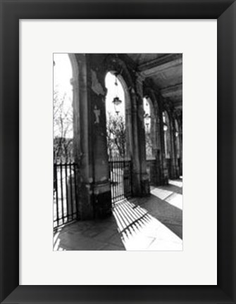Framed Parisian Archways II Print
