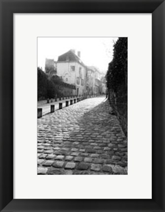 Framed Parisian Walkway II Print