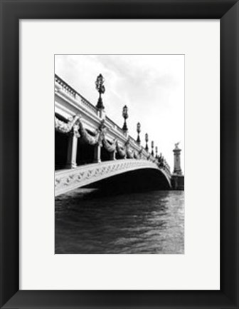Framed Along The Seine River I Print
