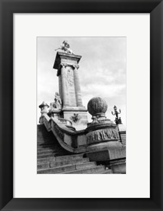 Framed Along The Seine River II Print