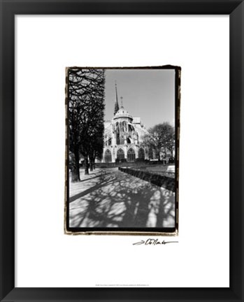 Framed Notre Dame Cathedral I Print