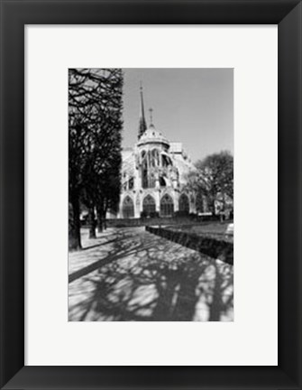 Framed Notre Dame Cathedral I Print