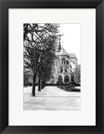 Framed Notre Dame Cathedral IV Print