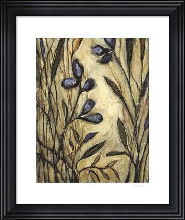 Framed Lavender Goodbyes Print