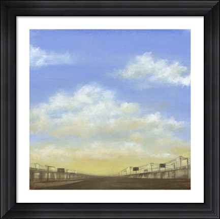 Framed Evening Commute I Print