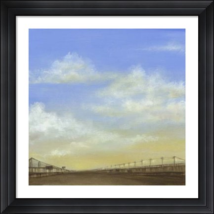 Framed Evening Commute II Print