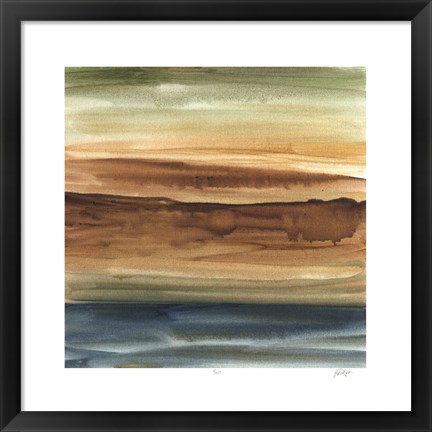 Framed Vista Abstract I Print