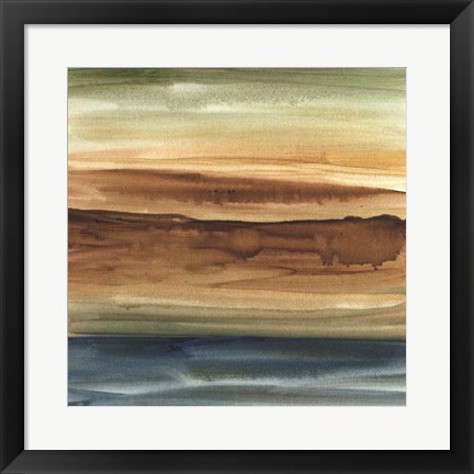 Framed Vista Abstract I Print