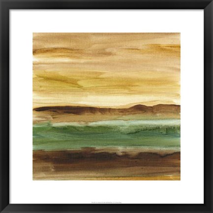 Framed Vista Abstract II Print