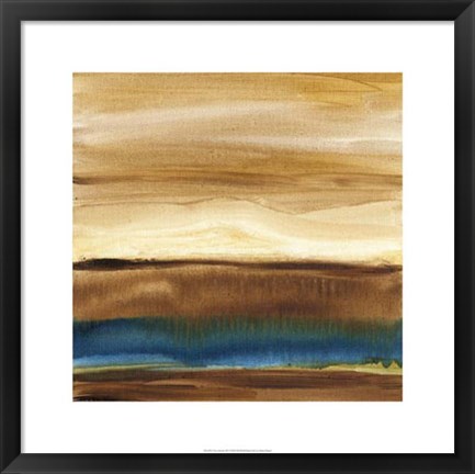 Framed Vista Abstract III Print