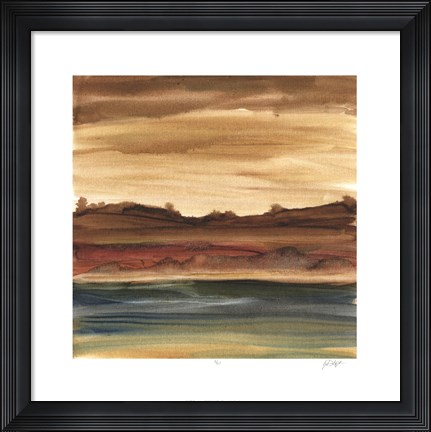 Framed Vista Abstract IV Print
