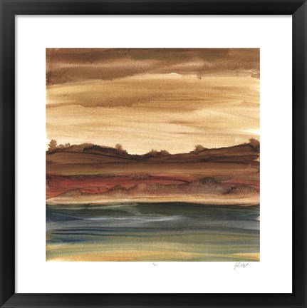 Framed Vista Abstract IV Print