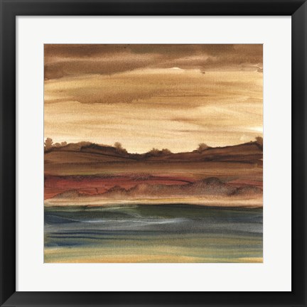 Framed Vista Abstract IV Print