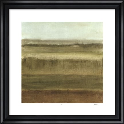 Framed Abstract Meadow II Print