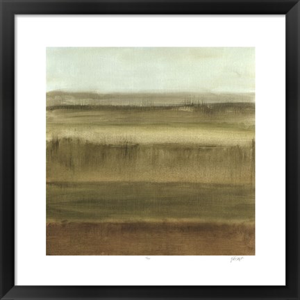 Framed Abstract Meadow II Print