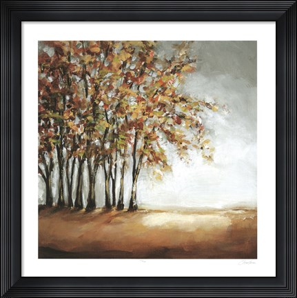 Framed Tree in Fall Print