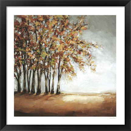 Framed Tree in Fall Print