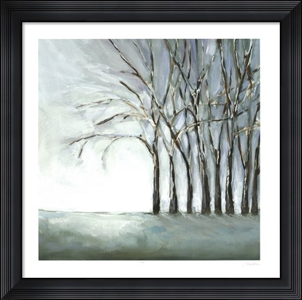 Framed Tree in Winter Print