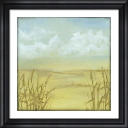 Framed Through the Wheatgrass II Print