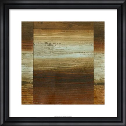 Framed Distant Horizon I Print