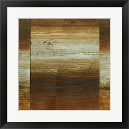 Framed Distant Horizon I Print