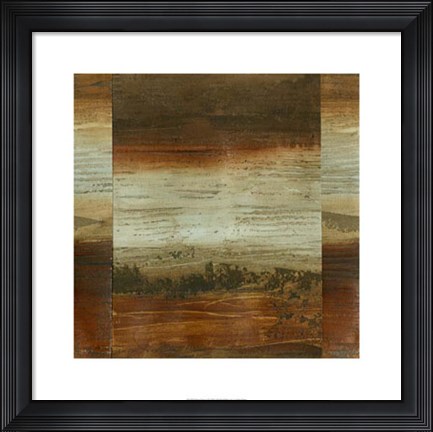 Framed Distant Horizon II Print
