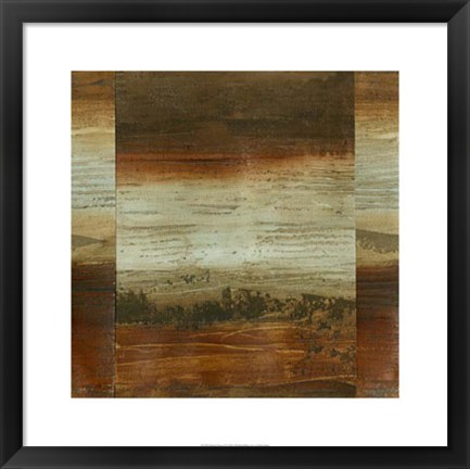 Framed Distant Horizon II Print