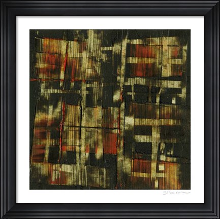 Framed Windows III Print