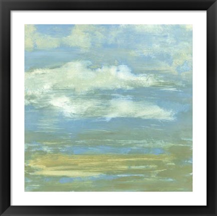 Framed Cloud Striations II Print