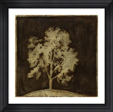 Framed Gilded Tree III Print