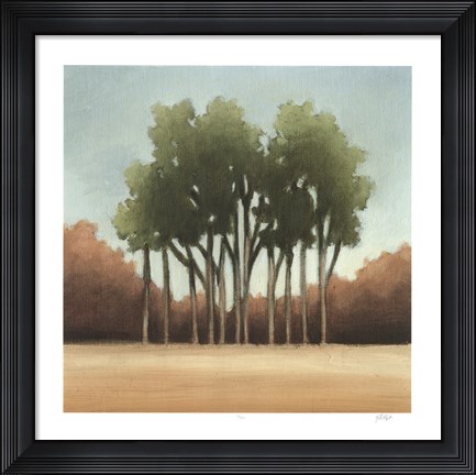 Framed Stand of Trees I Print