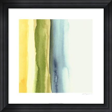 Framed Liquidity II Print