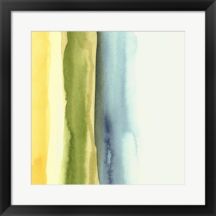 Framed Liquidity II Print