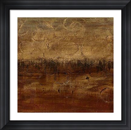 Framed Distant Forest I Print