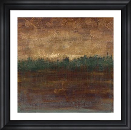 Framed Distant Forest II Print