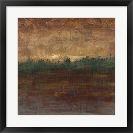 Framed Distant Forest II Print