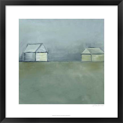 Framed Cabins V Print