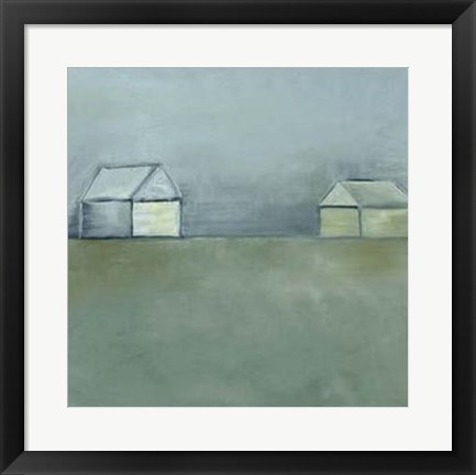 Framed Cabins V Print