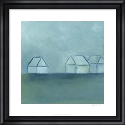 Framed Cabins VI Print