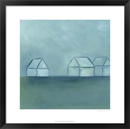 Framed Cabins VI Print