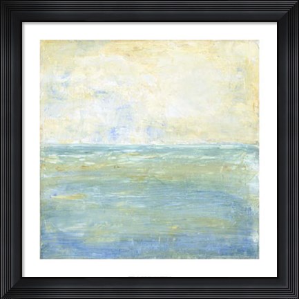 Framed Tranquil Coast II Print