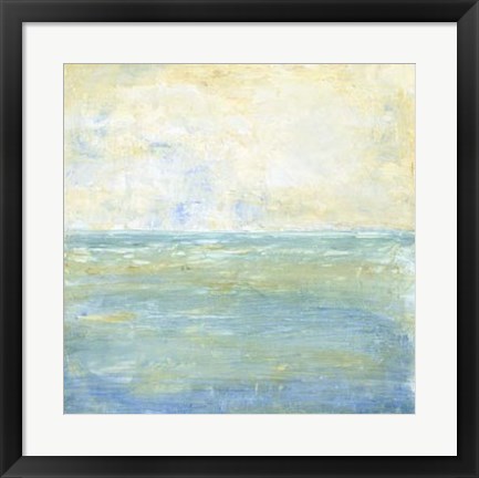 Framed Tranquil Coast II Print