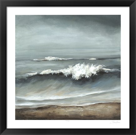 Framed Sea Foam Print