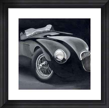 Framed Black &amp; Chrome I Print