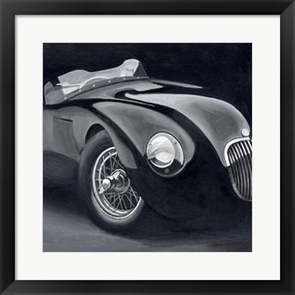 Framed Black &amp; Chrome I Print