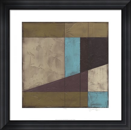Framed Geometric Sketch II Print