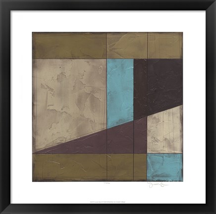 Framed Geometric Sketch II Print