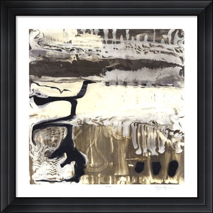 Framed Glass Blower I Print