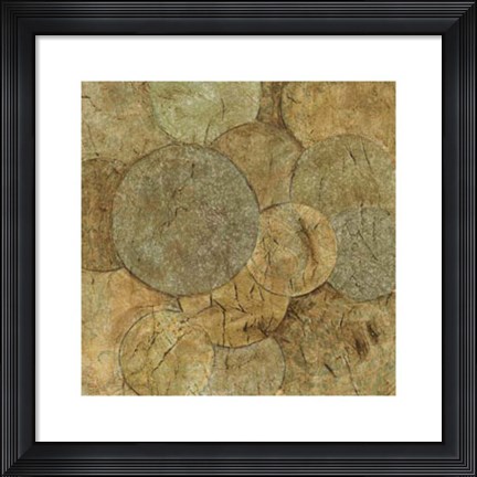 Framed Agate I Print