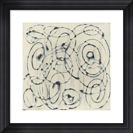 Framed Modern Relief I Print